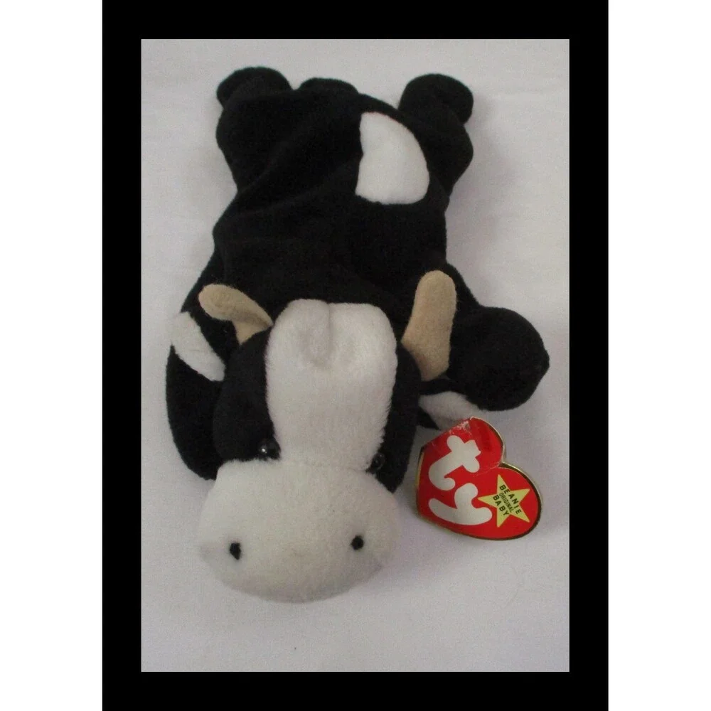 Ty Beanie Baby Daisy 4th Gen Hang Tag PVC Filled USED